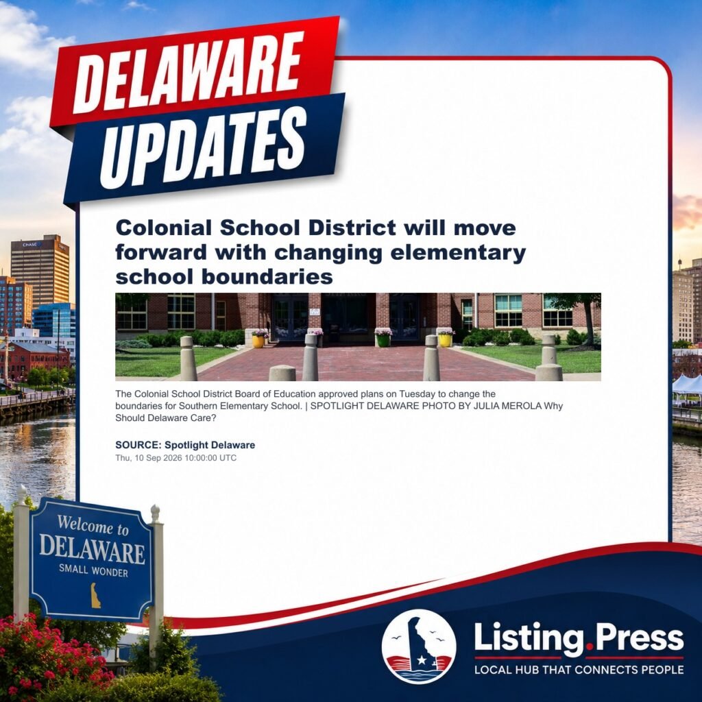 Colonial School District will move forward with changing elementary school boundaries