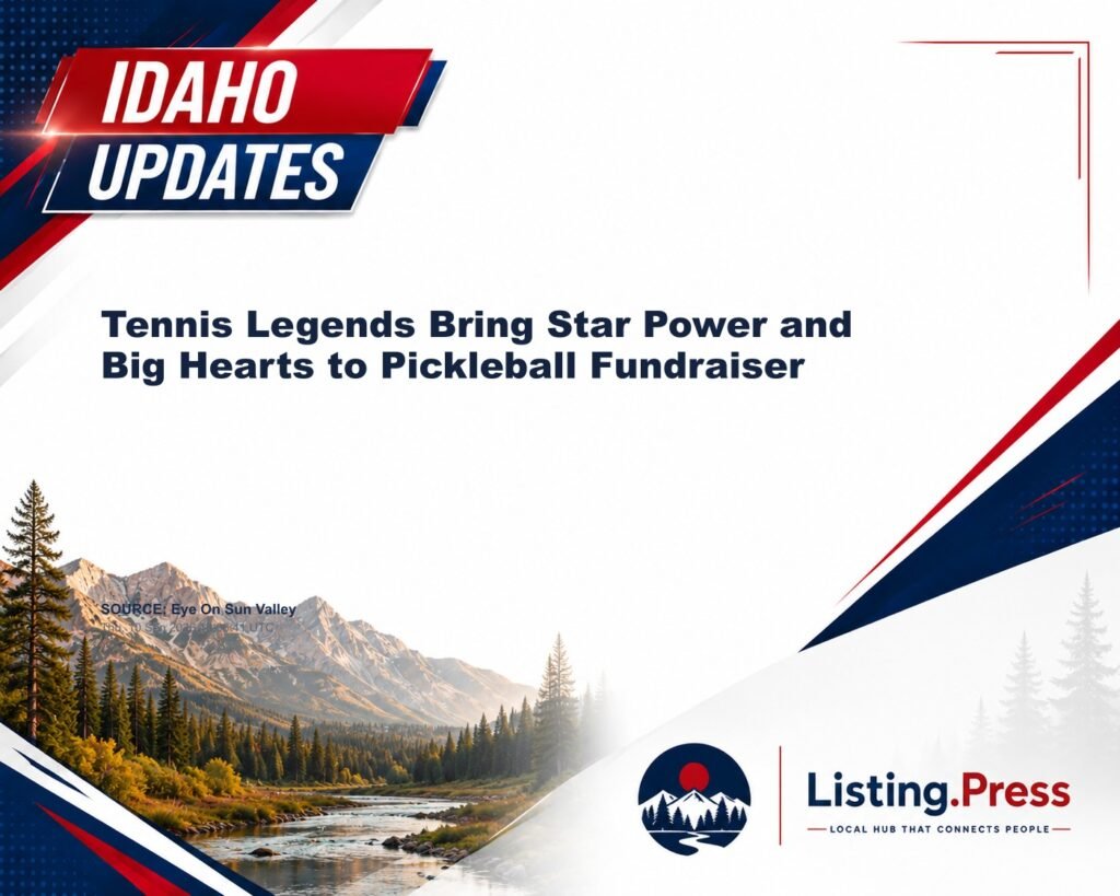 Tennis Legends Bring Star Power and Big Hearts to Pickleball Fundraiser