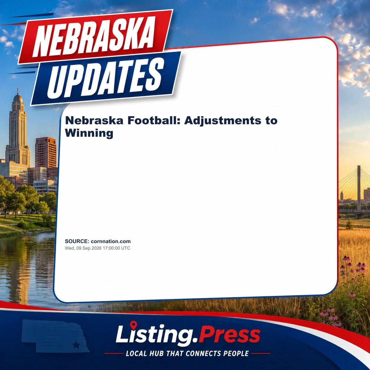 Nebraska Football: Adjustments to Winning