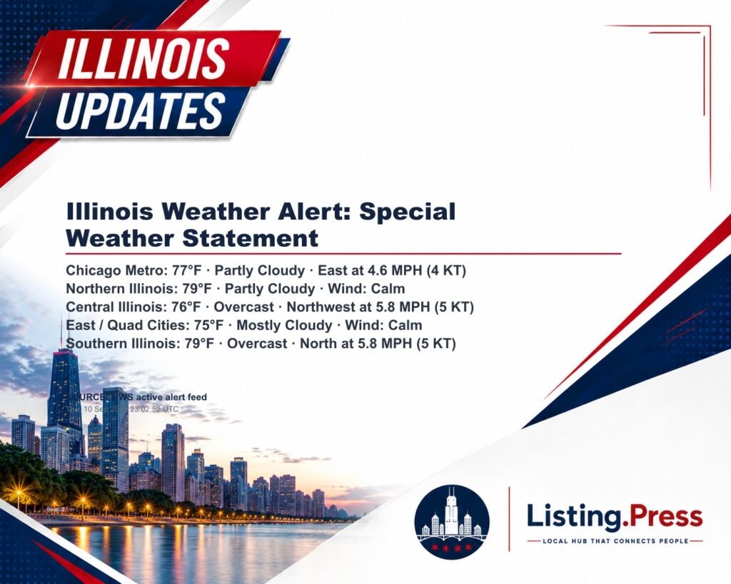 Illinois Weather Alert: Special Weather Statement