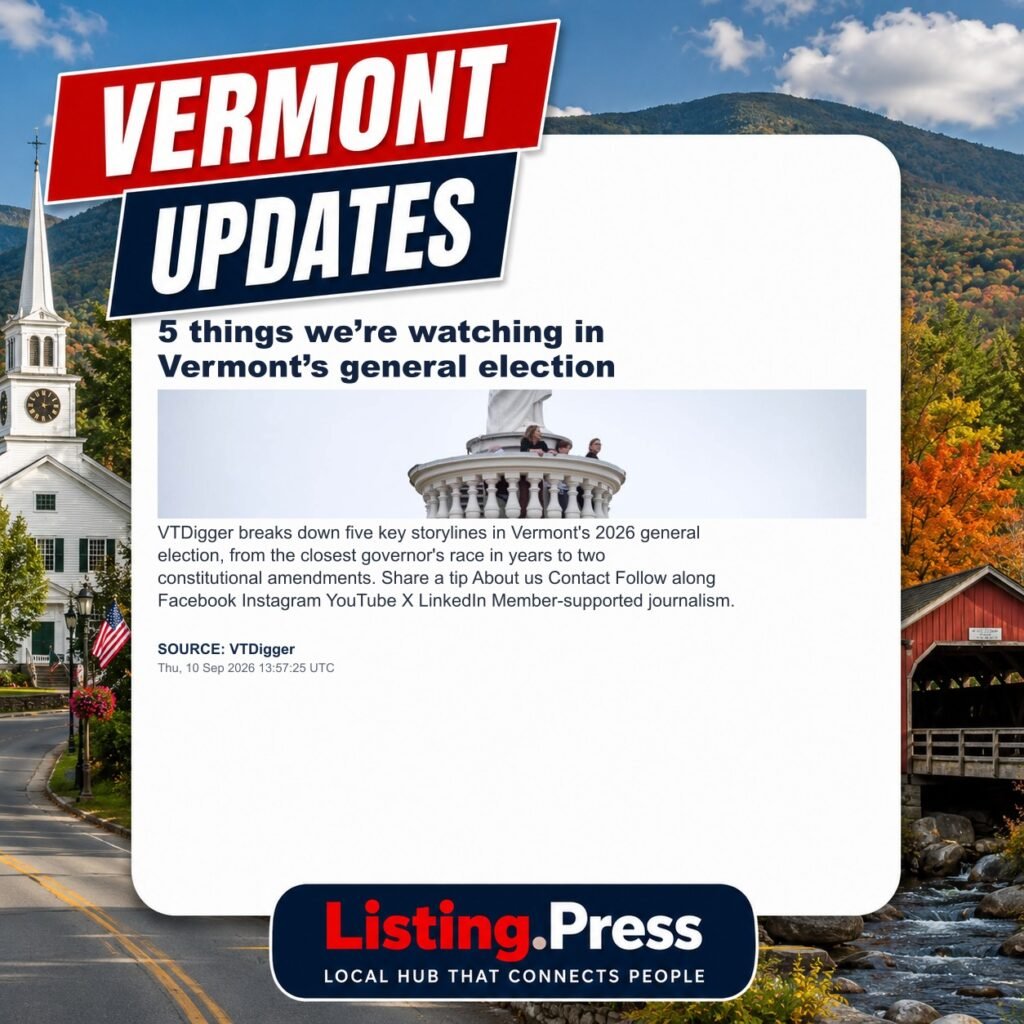 5 things we’re watching in Vermont’s general election