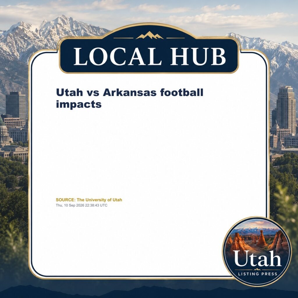 Utah vs Arkansas football impacts