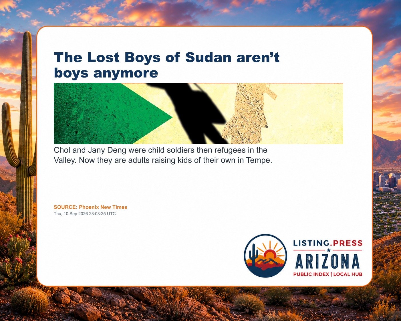 The Lost Boys of Sudan aren’t boys anymore