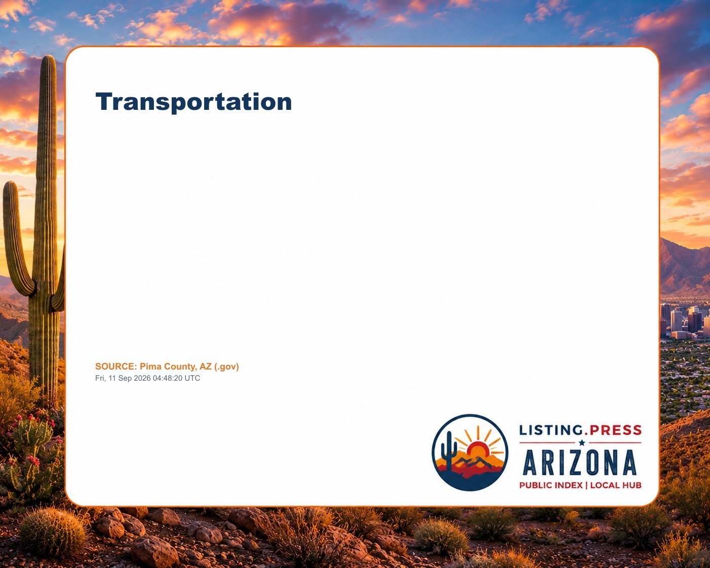 Transportation