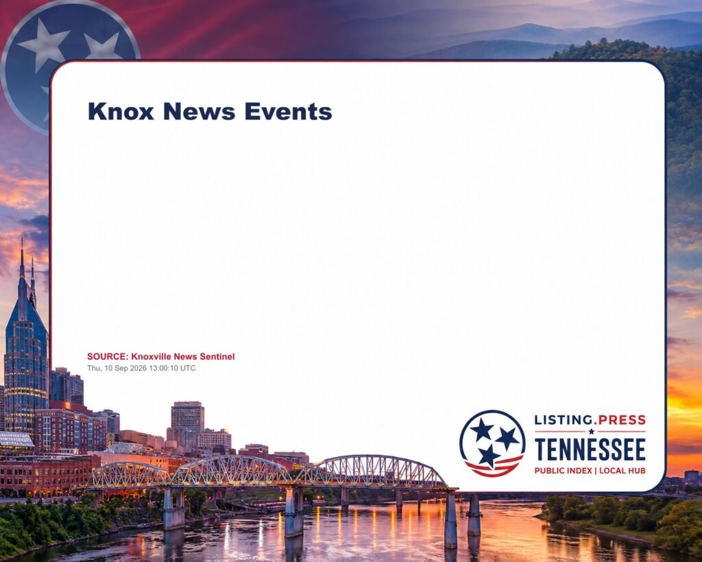 Knox News Events
