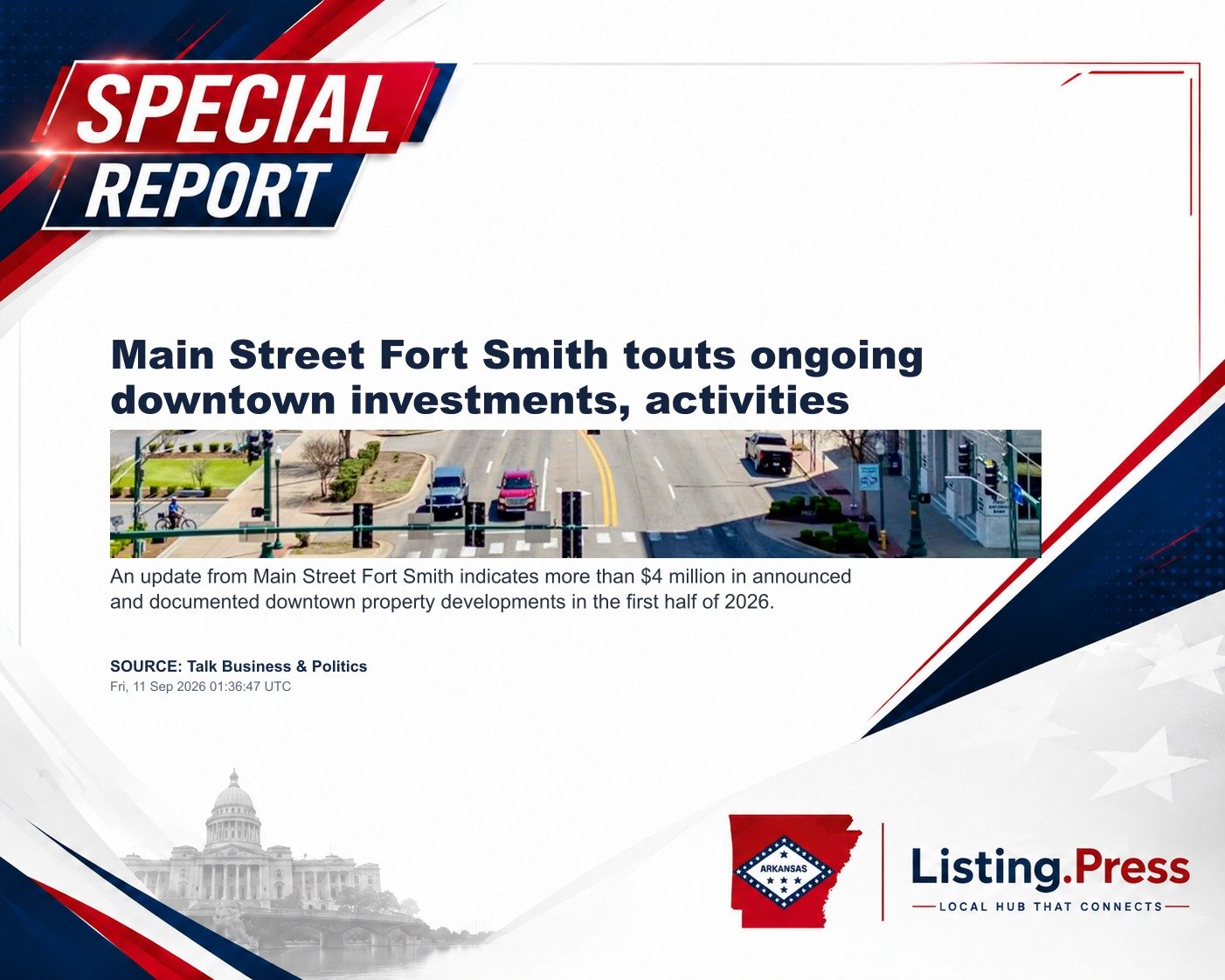 Main Street Fort Smith touts ongoing downtown investments, activities