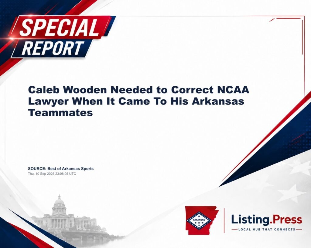 Caleb Wooden Needed to Correct NCAA Lawyer When It Came To His Arkansas Teammates