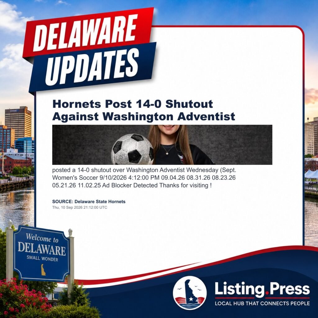 Hornets Post 14-0 Shutout Against Washington Adventist