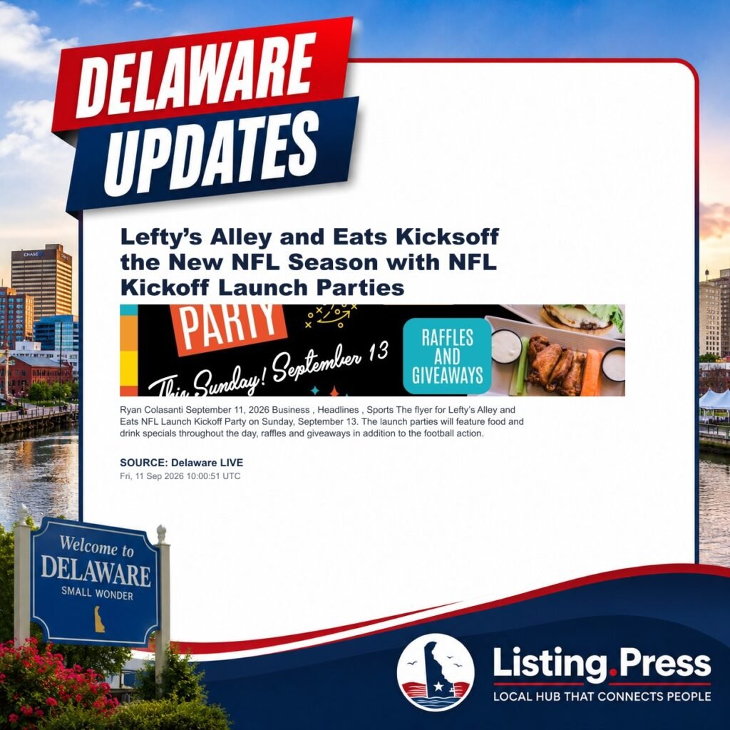 Lefty’s Alley and Eats Kicksoff the New NFL Season with NFL Kickoff Launch Parties