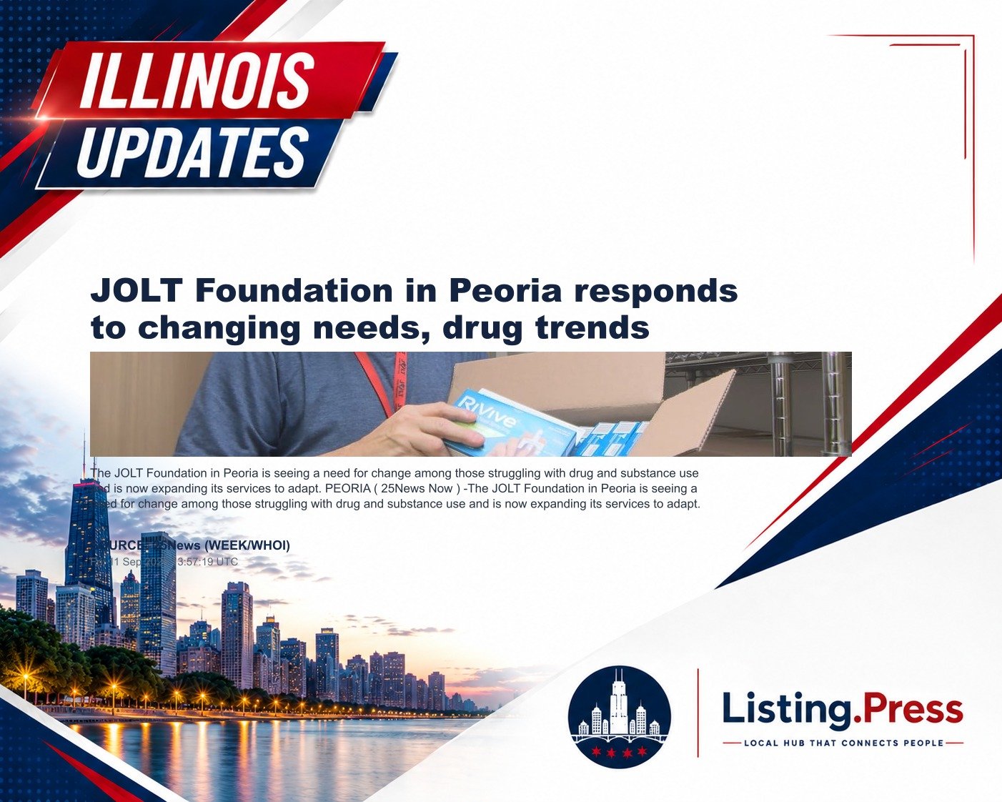 JOLT Foundation in Peoria responds to changing needs, drug trends