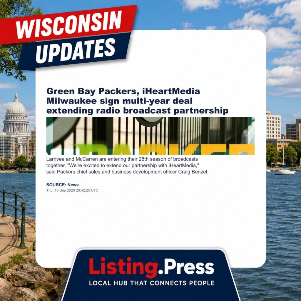 Green Bay Packers, iHeartMedia Milwaukee sign multi-year deal extending radio broadcast partnership
