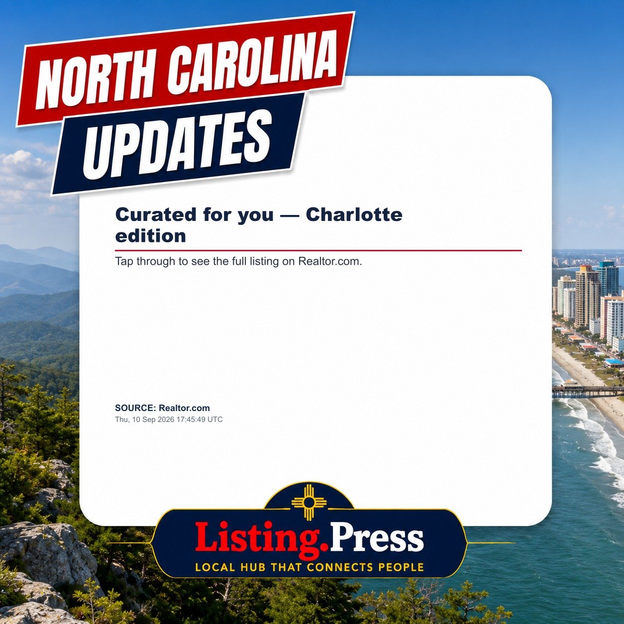Curated for you — Charlotte edition