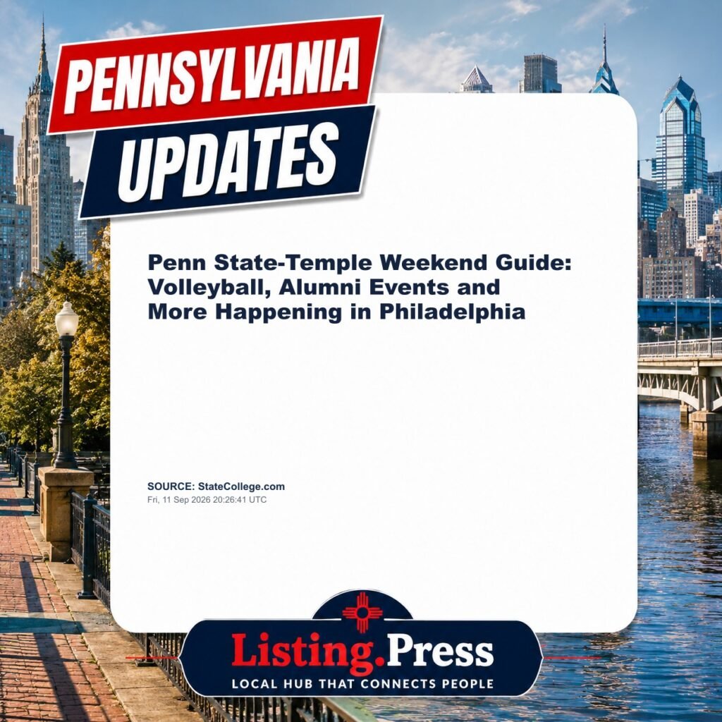 Penn State-Temple Weekend Guide: Volleyball, Alumni Events and More Happening in Philadelphia