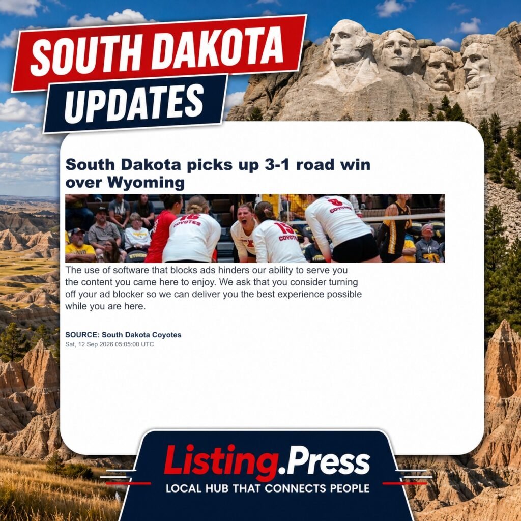 South Dakota picks up 3-1 road win over Wyoming