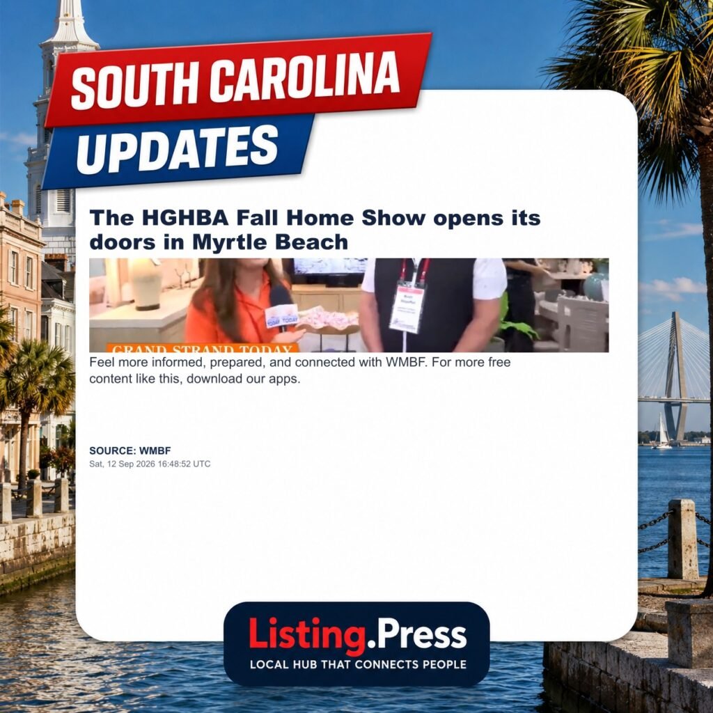 The HGHBA Fall Home Show opens its doors in Myrtle Beach