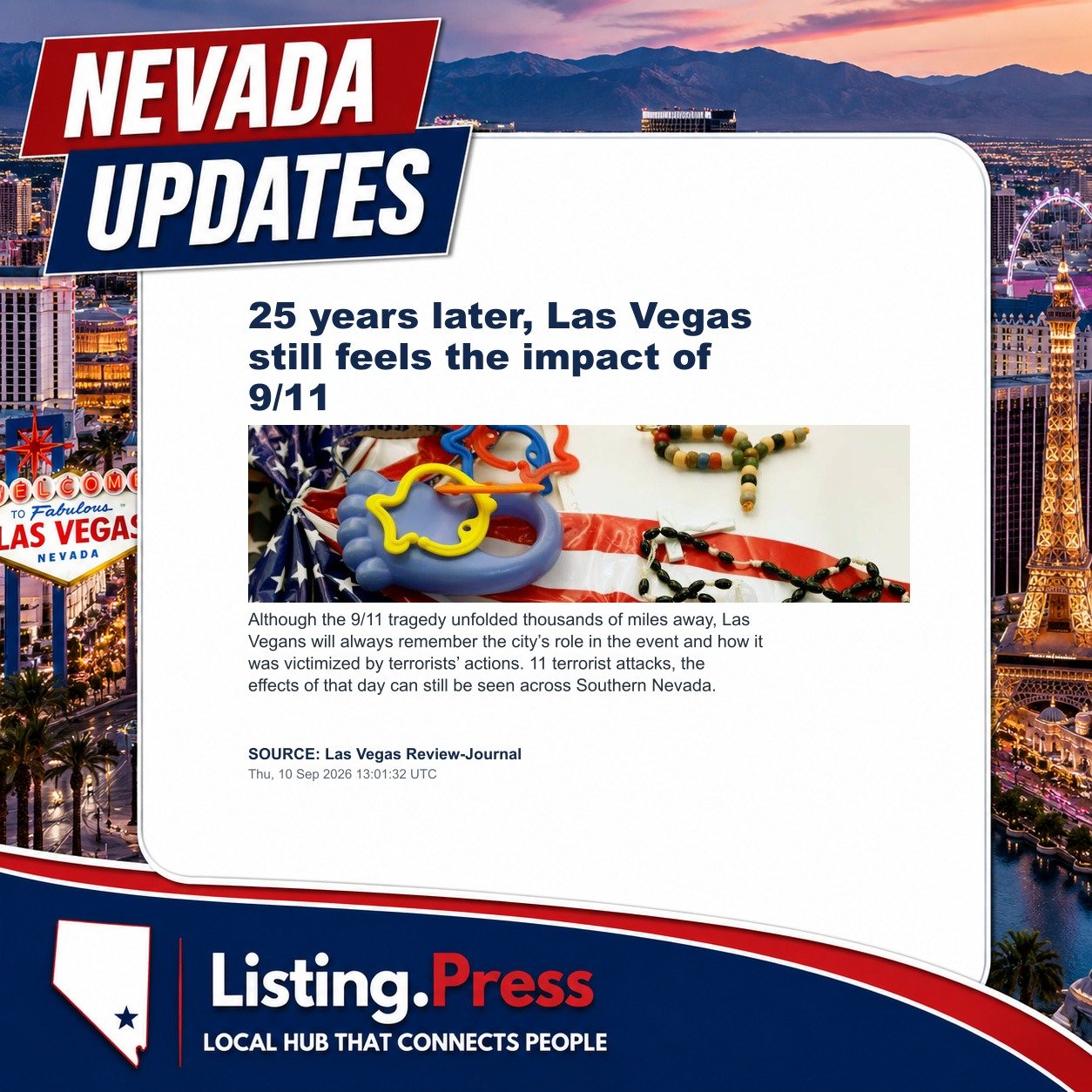 25 years later, Las Vegas still feels the impact of 9/11