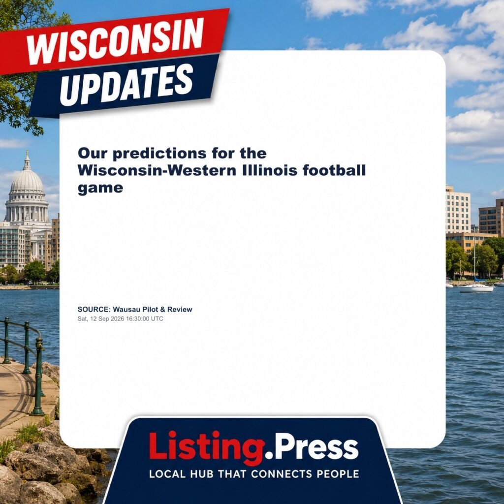 Our predictions for the Wisconsin-Western Illinois football game