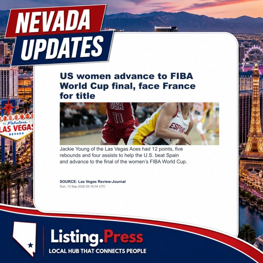 US women advance to FIBA World Cup final, face France for title