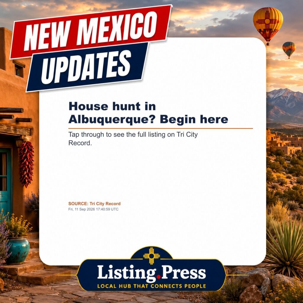 House hunt in Albuquerque? Begin here