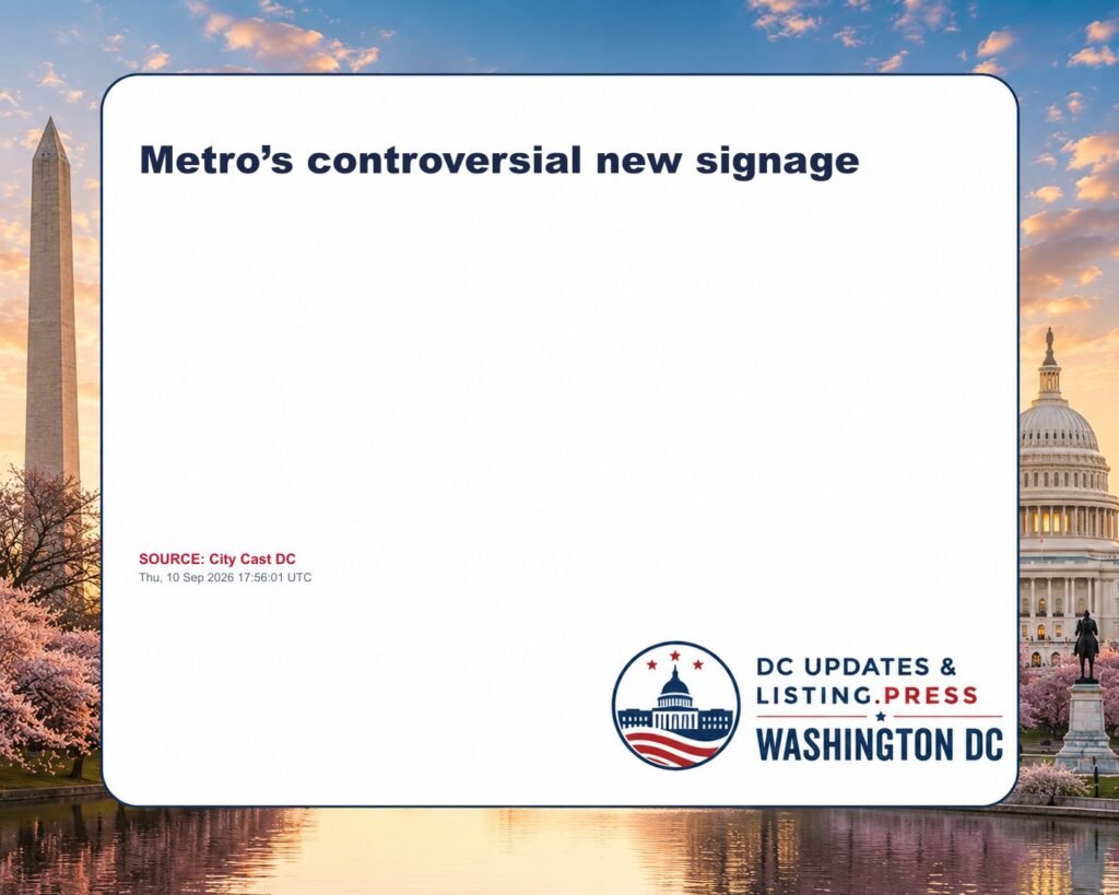 Metro’s controversial new signage