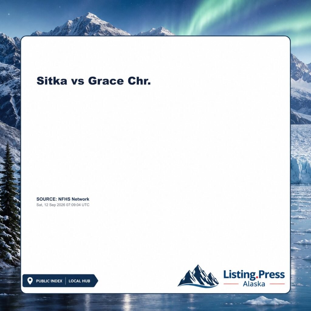 Sitka vs Grace Chr.