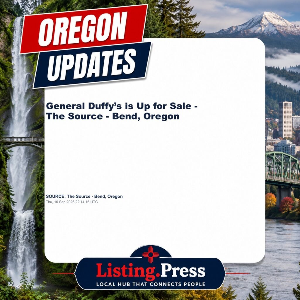 General Duffy’s is Up for Sale – The Source – Bend, Oregon