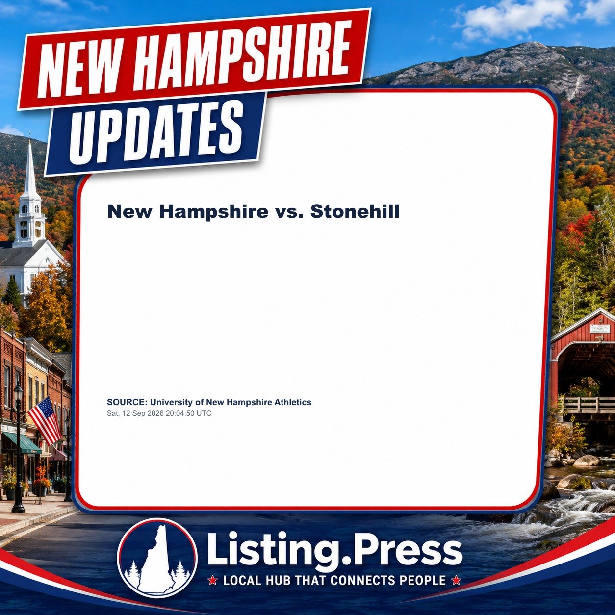 New Hampshire vs. Stonehill
