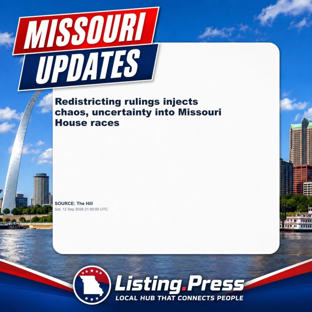 Redistricting rulings injects chaos, uncertainty into Missouri House races