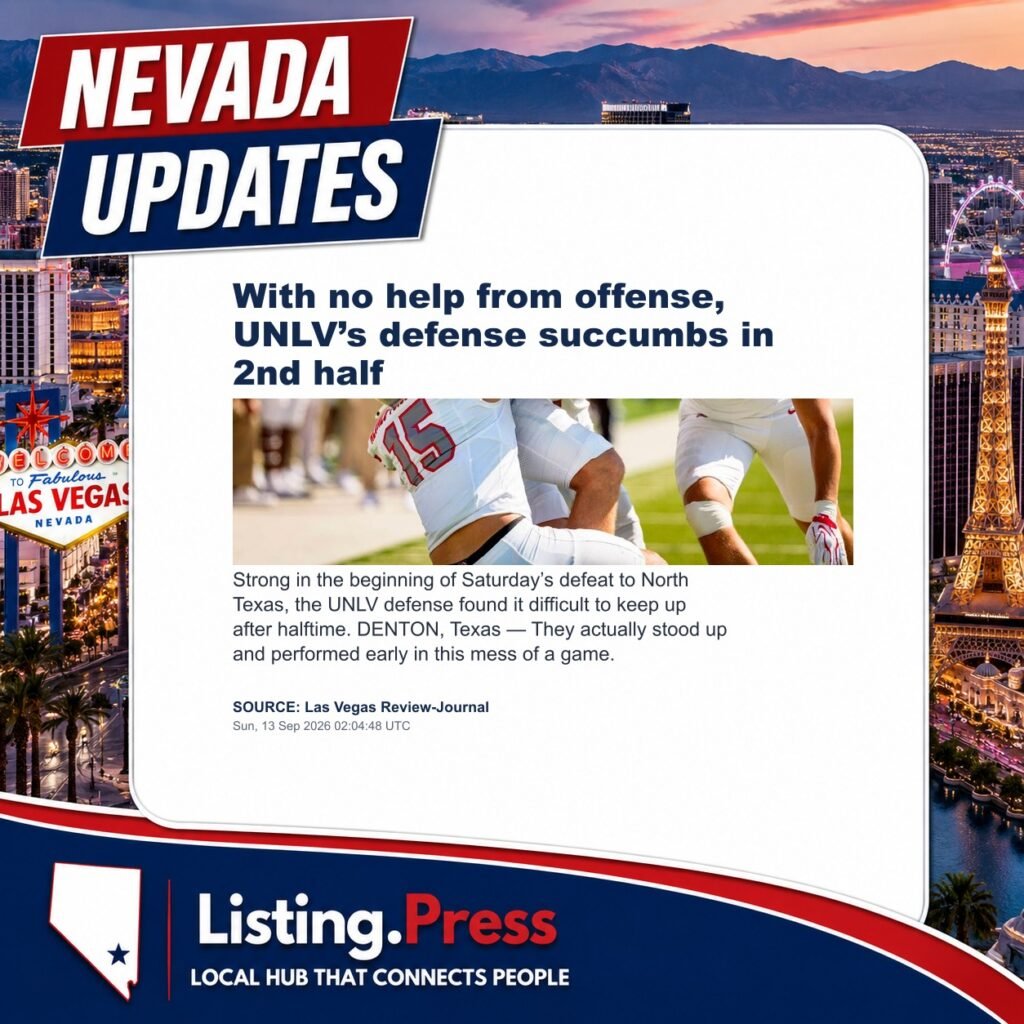 With no help from offense, UNLV’s defense succumbs in 2nd half