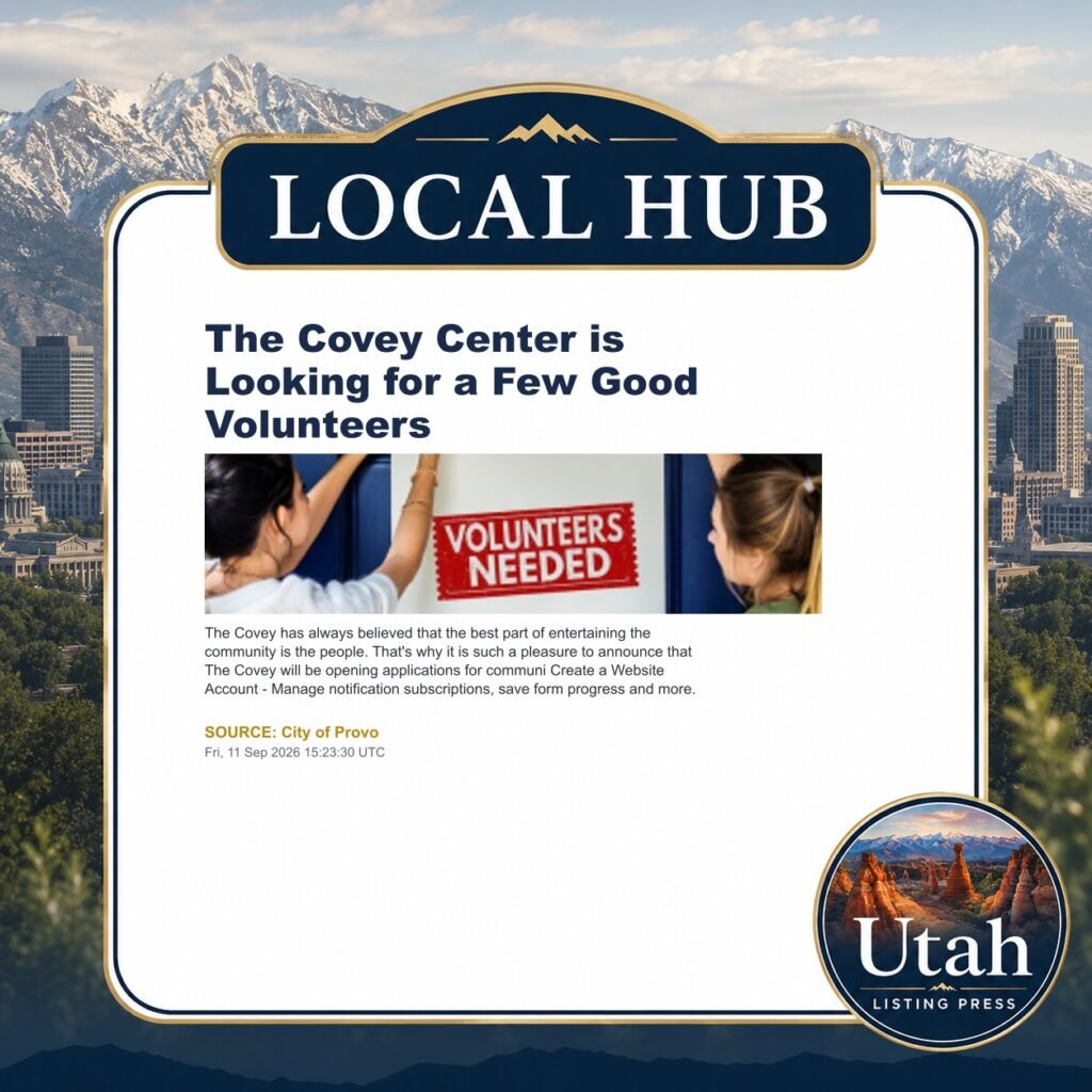 The Covey Center is Looking for a Few Good Volunteers