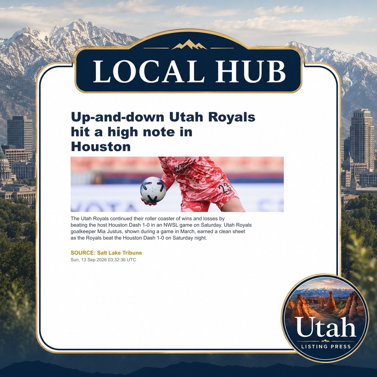 Up-and-down Utah Royals hit a high note in Houston