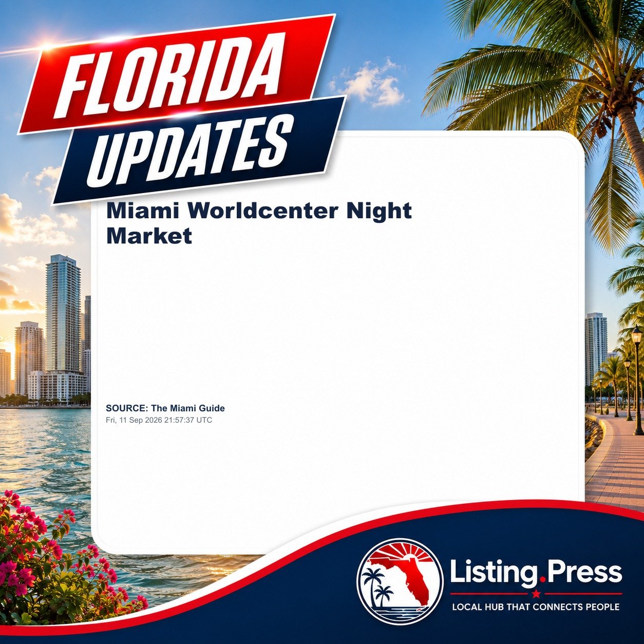 Miami Worldcenter Night Market
