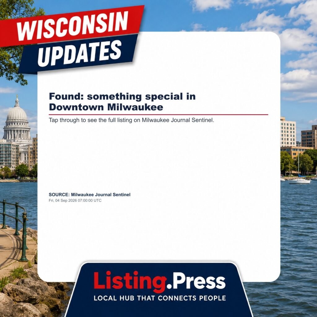 Found: something special in Downtown Milwaukee