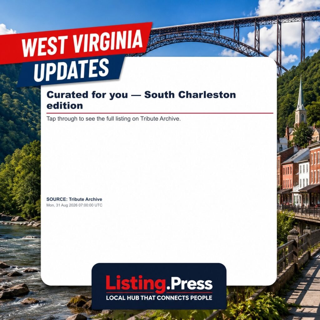 Curated for you — South Charleston edition