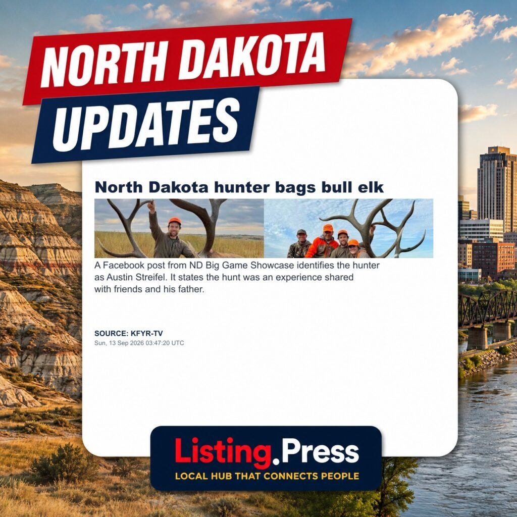 North Dakota hunter bags bull elk