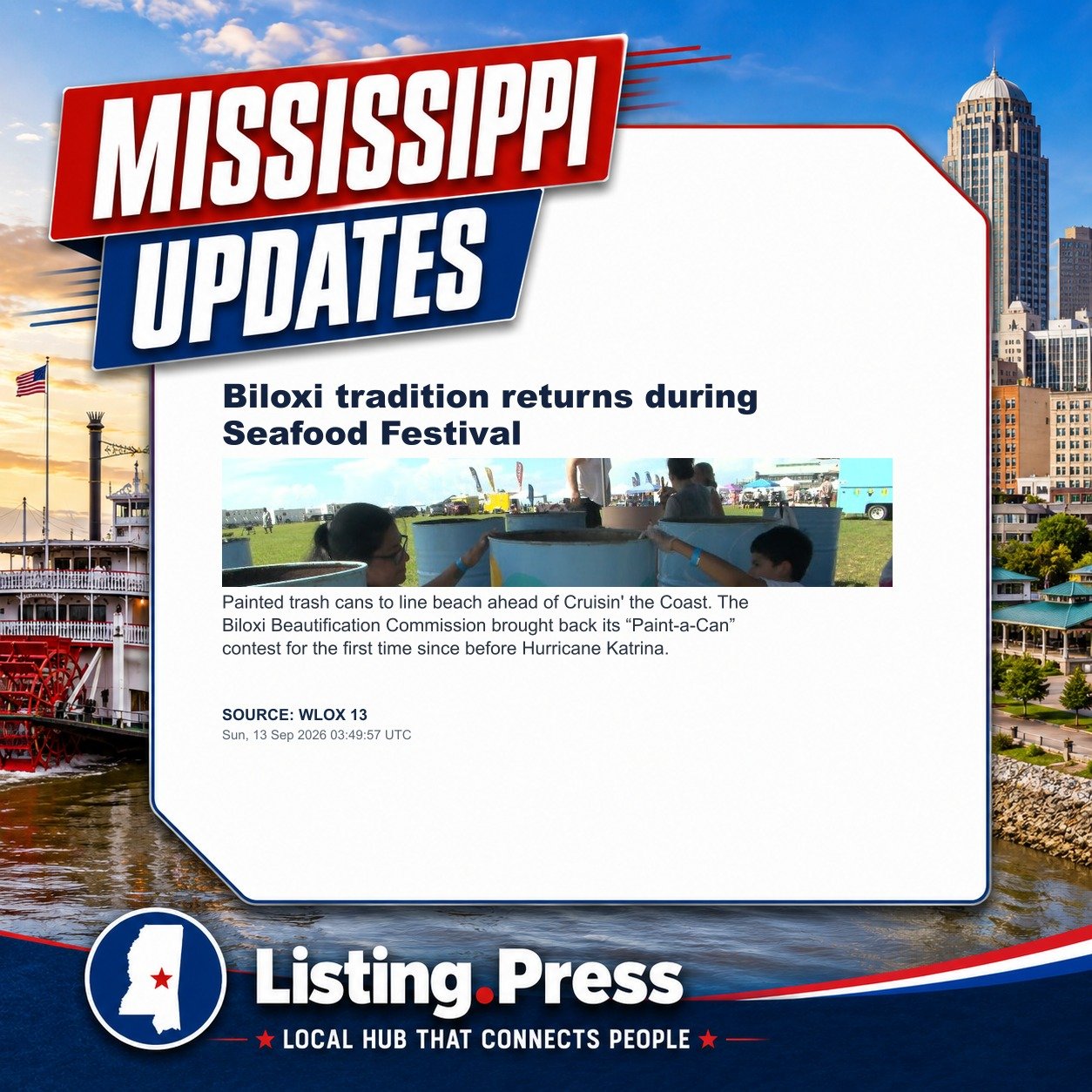 Biloxi tradition returns during Seafood Festival
