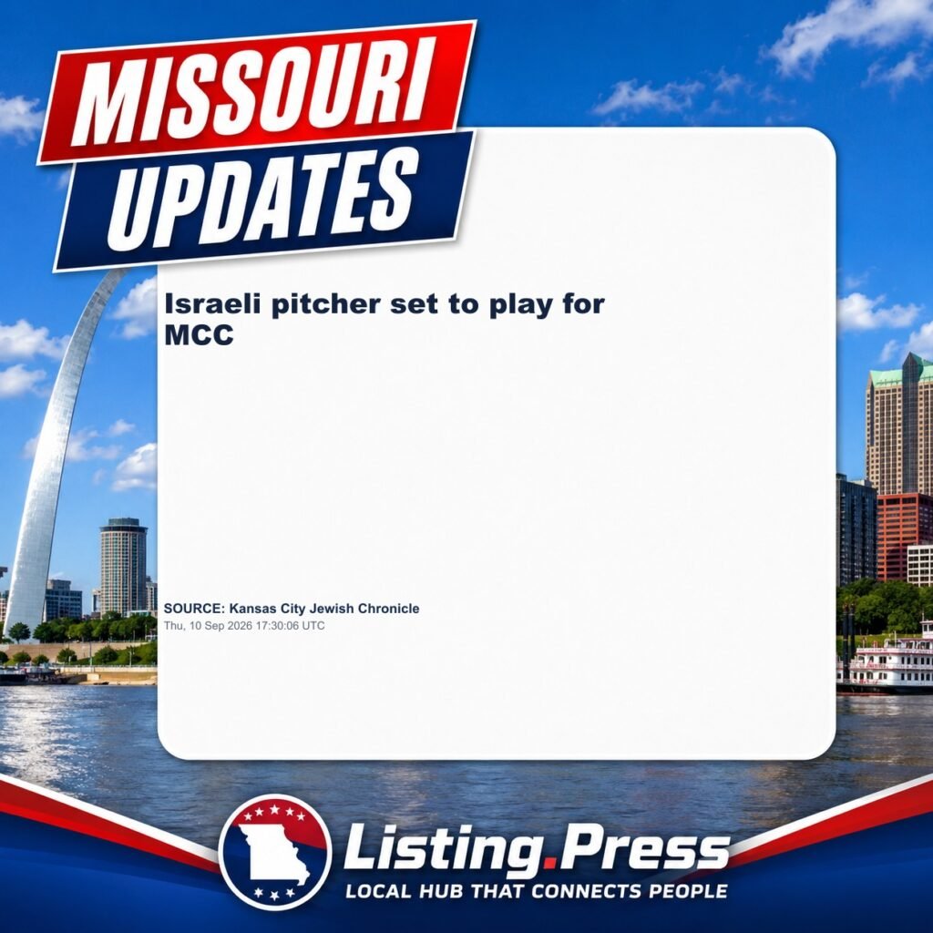 Israeli pitcher set to play for MCC