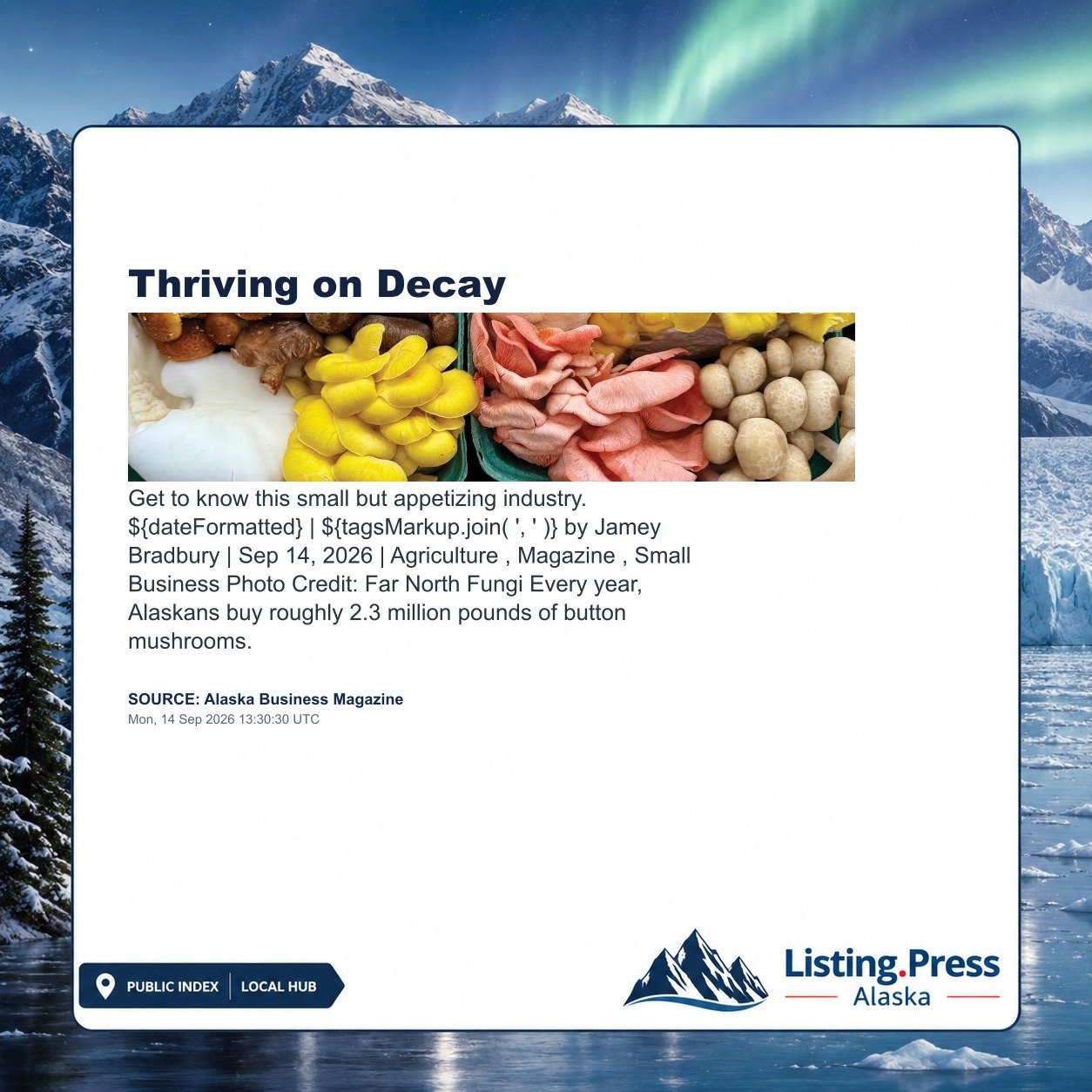 Thriving on Decay