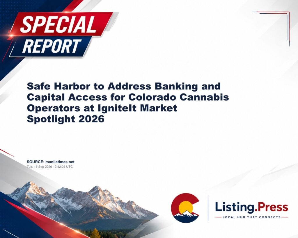 Safe Harbor to Address Banking and Capital Access for Colorado Cannabis Operators at IgniteIt Market Spotlight 2026
