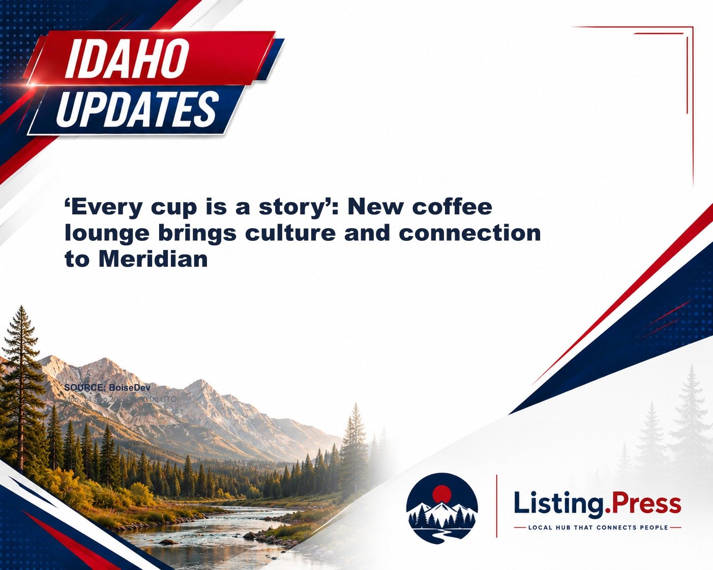 ‘Every cup is a story’: New coffee lounge brings culture and connection to Meridian