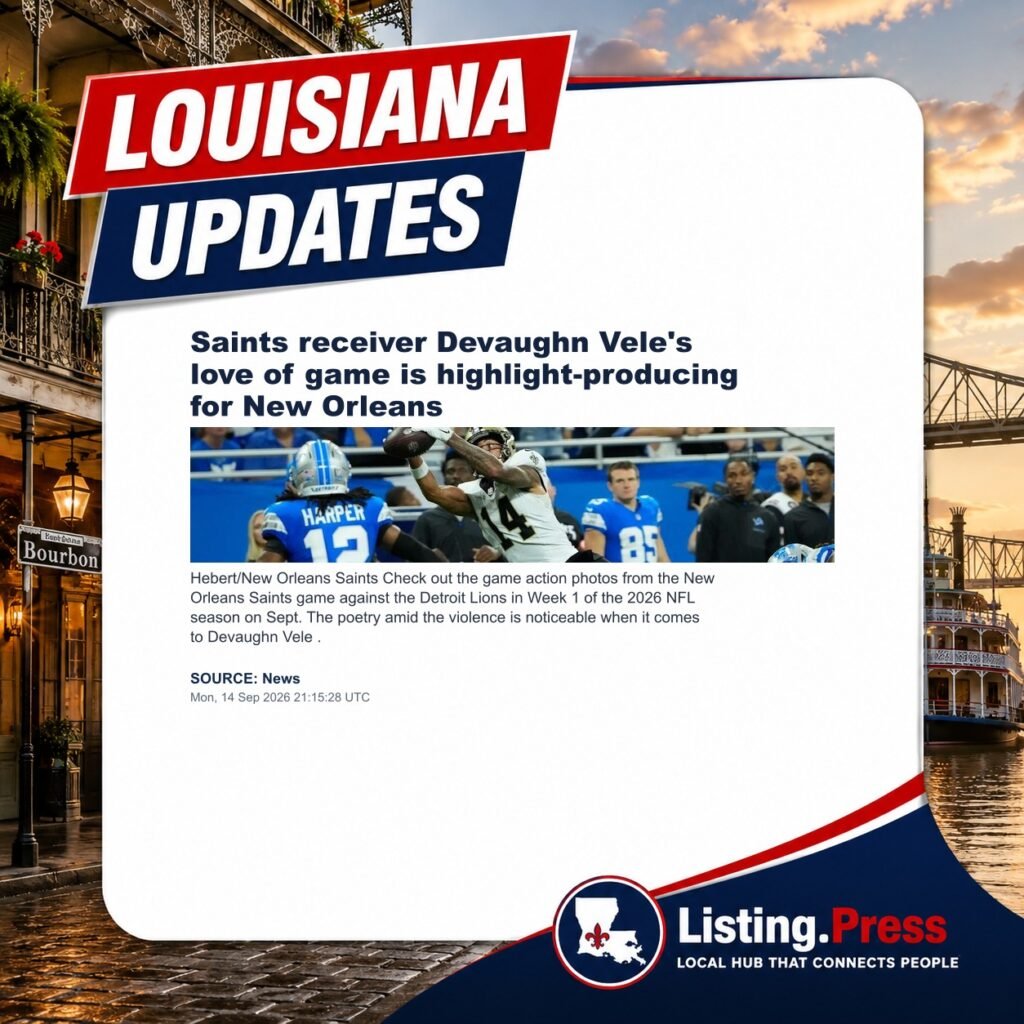 Saints receiver Devaughn Vele’s love of game is highlight-producing for New Orleans