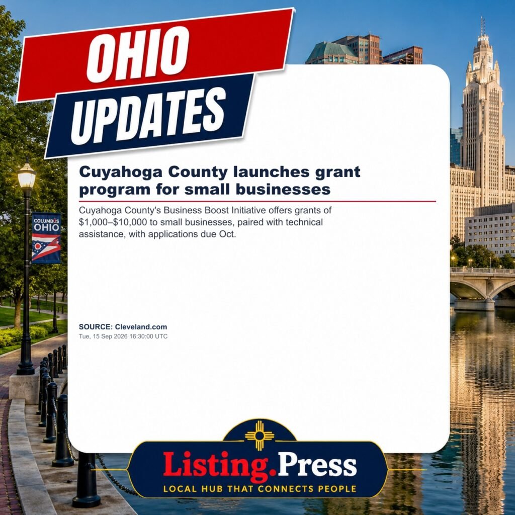 Cuyahoga County launches grant program for small businesses