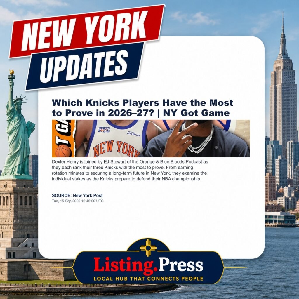 Which Knicks Players Have the Most to Prove in 2026–27? | NY Got Game