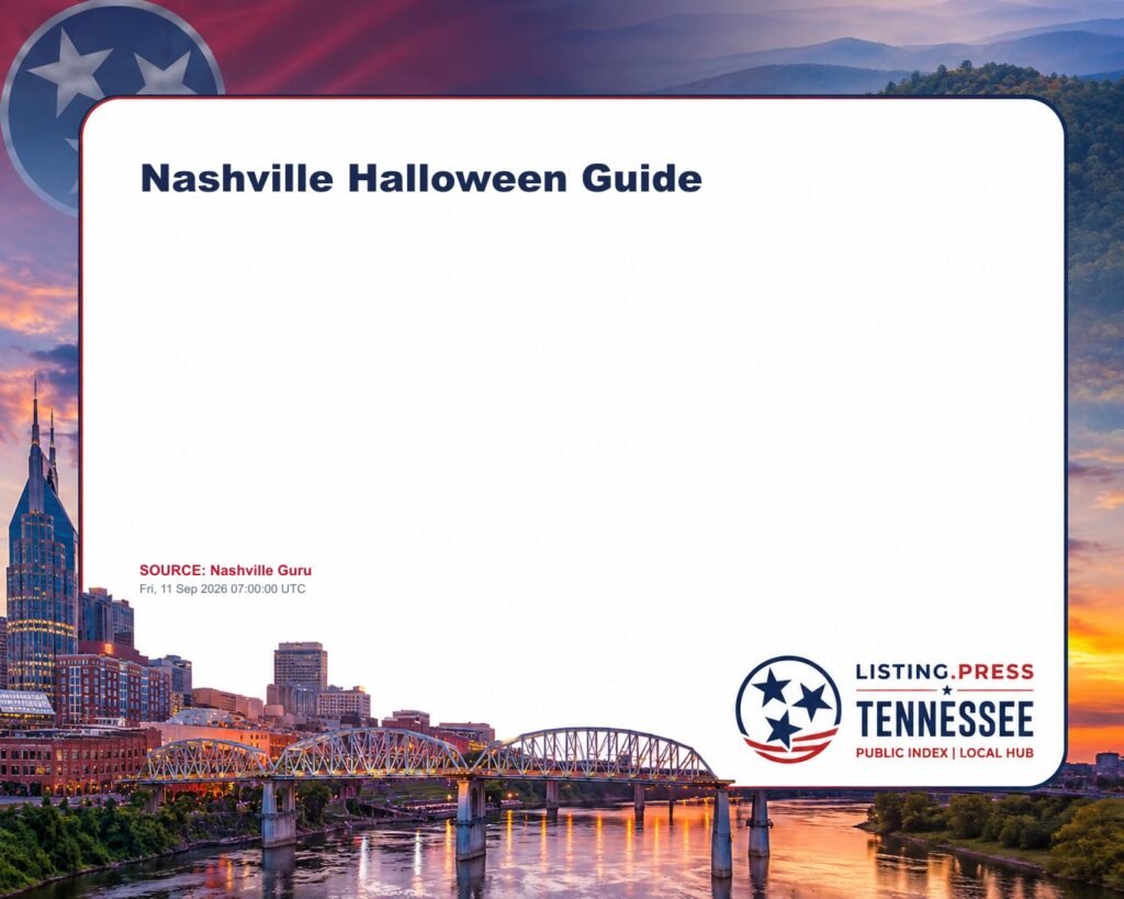 Nashville Halloween Guide