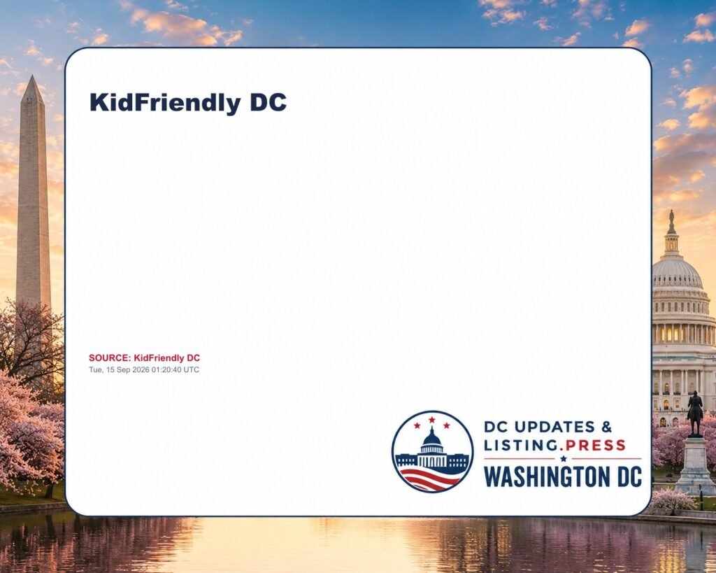 KidFriendly DC