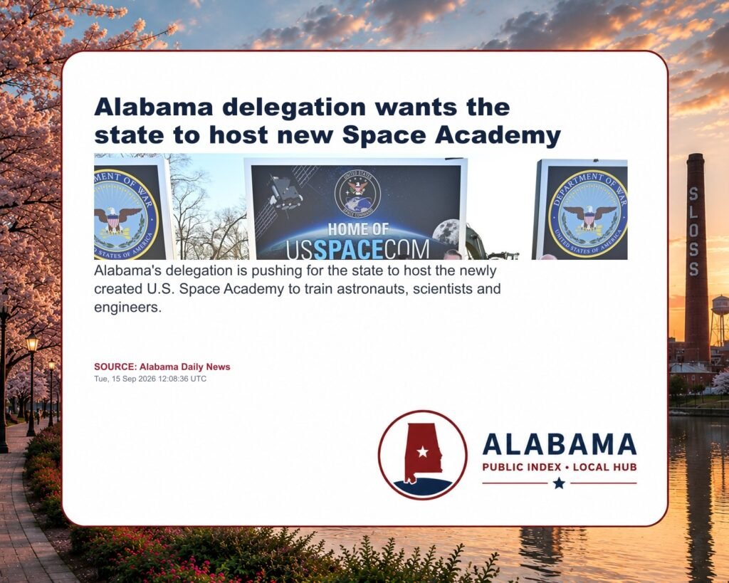 Alabama delegation wants the state to host new Space Academy