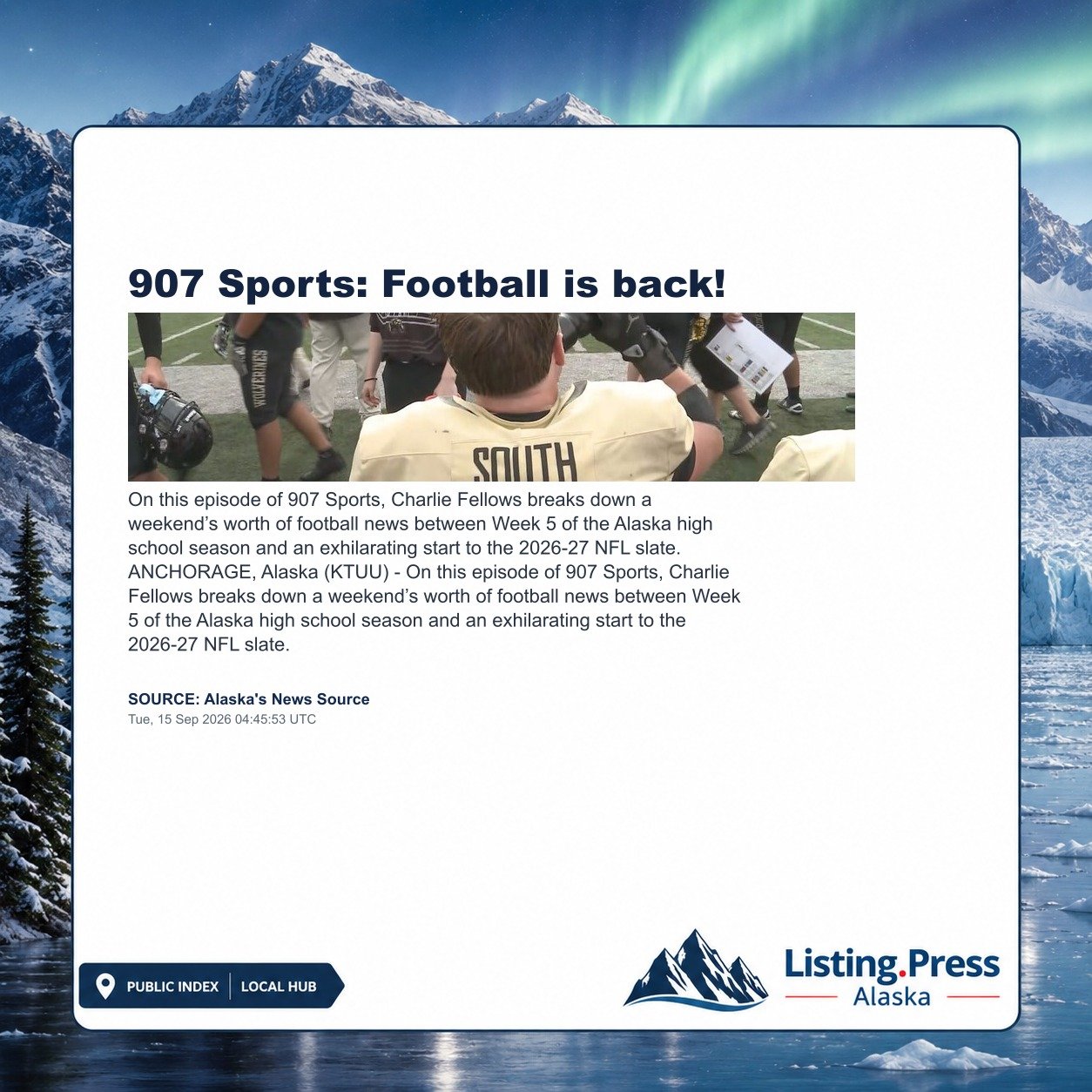 907 Sports: Football is back!