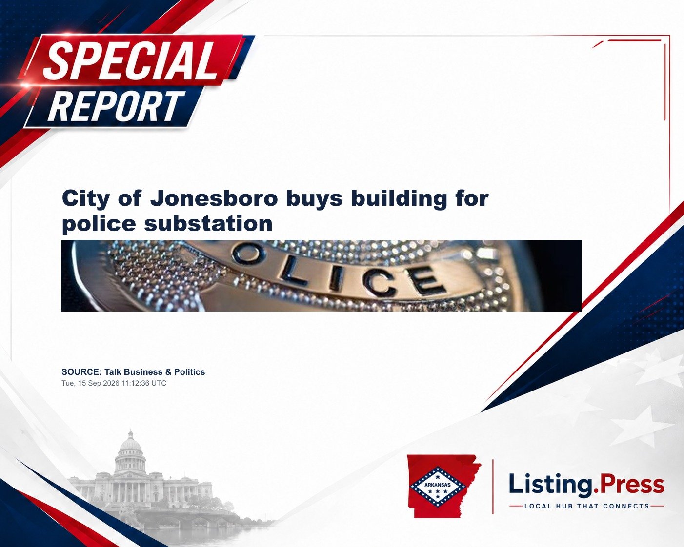 City of Jonesboro buys building for police substation