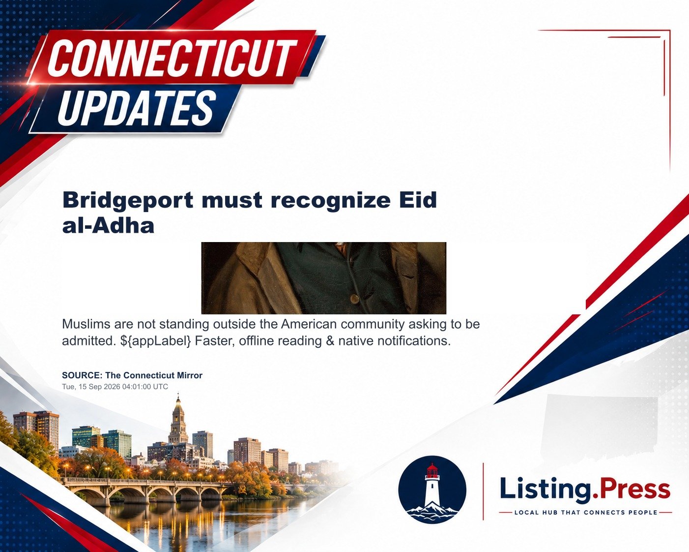 Bridgeport must recognize Eid al-Adha