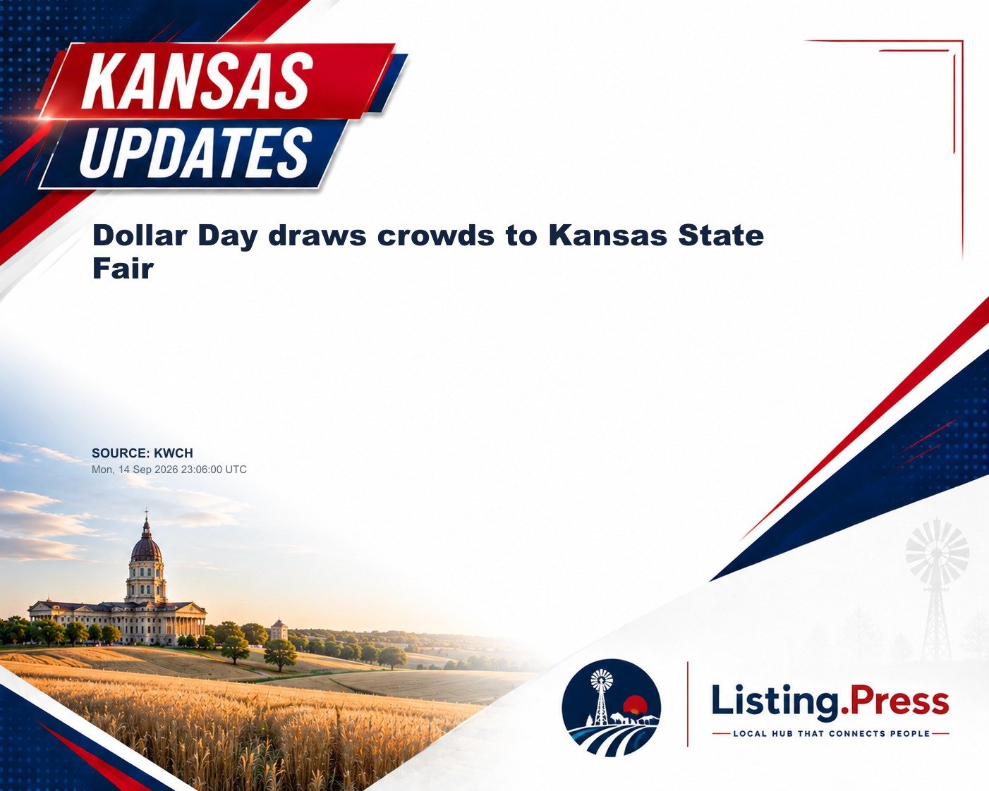 Dollar Day draws crowds to Kansas State Fair